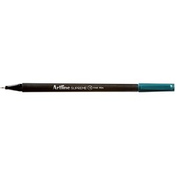  Artline Supreme Fineliner Pen 0.4mm Dark Green Pack Of 12 0 