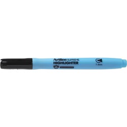  Artline Supreme Highlighters Chisel 2-5mm Blue Pack Of 12 0 