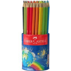  Faber-Castell Watercolour Pencils Assorted Tin Cup of 72 0 