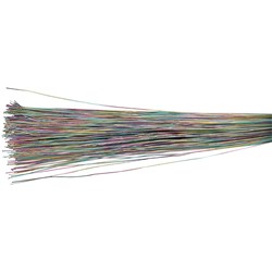  Zart Florist Wire 20 Gauge 45cm Rainbow Assorted Colours Pack of 1kg 