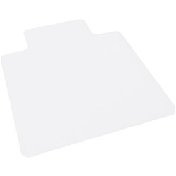  Rapidline Chair Mat Smooth Base For Hard Floors 115 x 135cm Frosted 