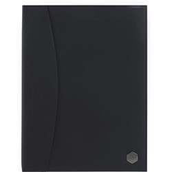 Marbig Professional Soft Touch Display Book A4 24 Pocket Black 