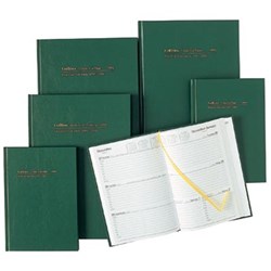 COLLINS FINANCIAL YEAR No.18M4 A5 1Day To Page 1Hr Green