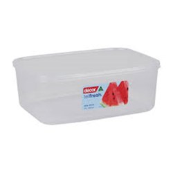 (BTS-388) - DECOR TELLFRESH OBLONG STORER 4L CLEAR