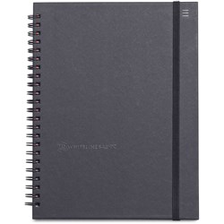WHITELINES SPIRAL NOTEBOOK A5 Hardcover 160P 7mm 100gsm