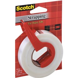 SCOTCH 52 STRAPPING TAPE General Purpose  19mmx27.9m