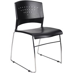 YS DESIGN  STADIUM STACKING CHAIR POLY SEAT &amp; BACK