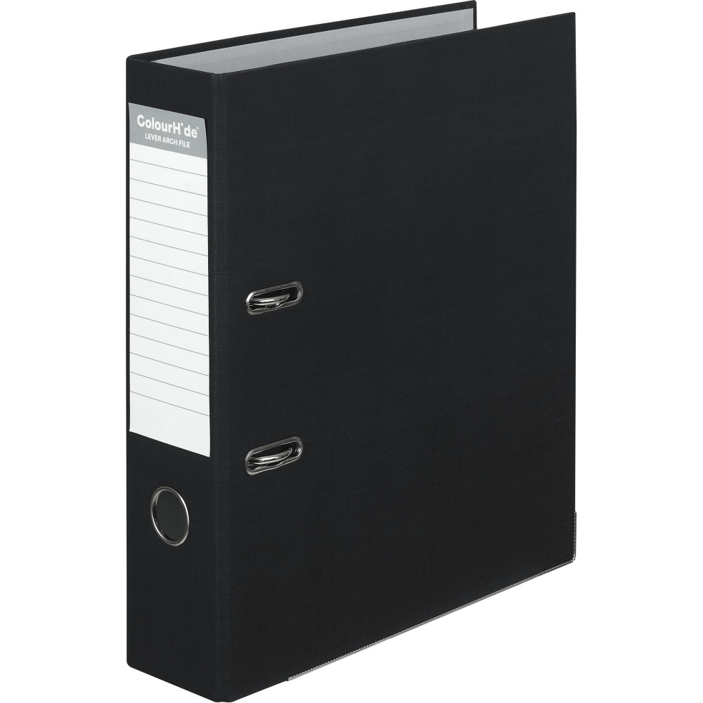 COLOURHIDE LEVER ARCH FILE A4 Plastic Black