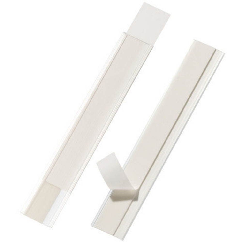 DURABLE SCANFIX SELF-ADHESIVE LABEL HOLDER 20 x 20mm Clear Pack of 50