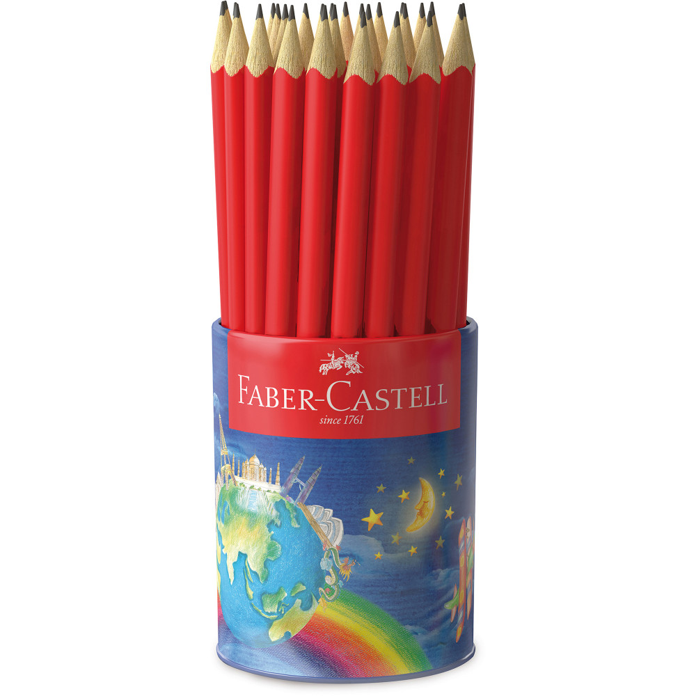 Faber-Castell Graphite Pencil Junior Triangle HB Cup of 50