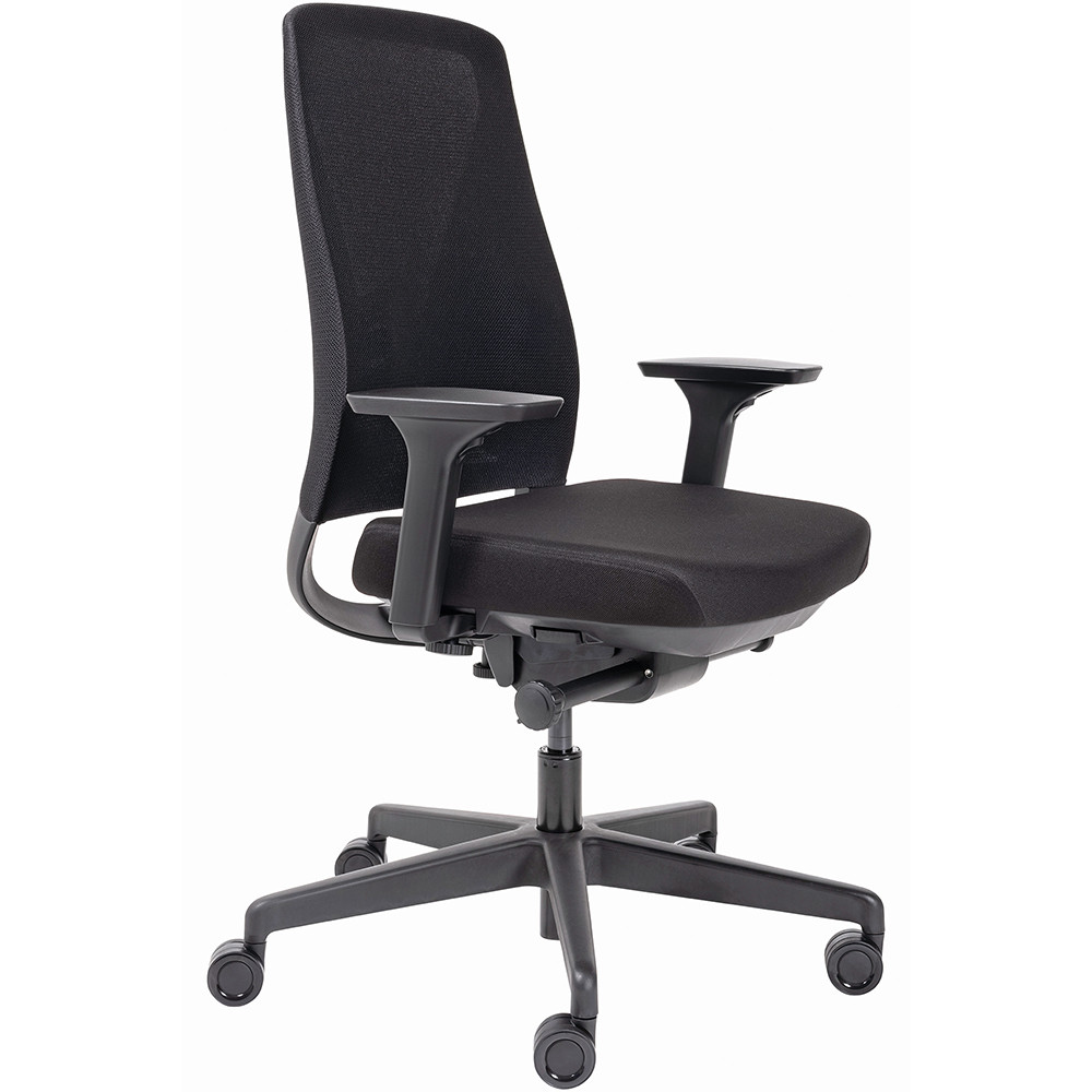 Konfurb Sense Ergonomic Office Chair Black 100% Recycled