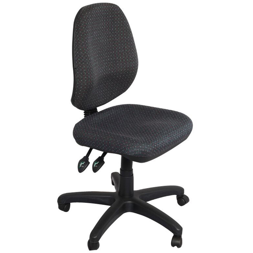 RAPIDLINE OPERATOR CHAIR Ergonomic High Back ADK Charcoal Fabric
