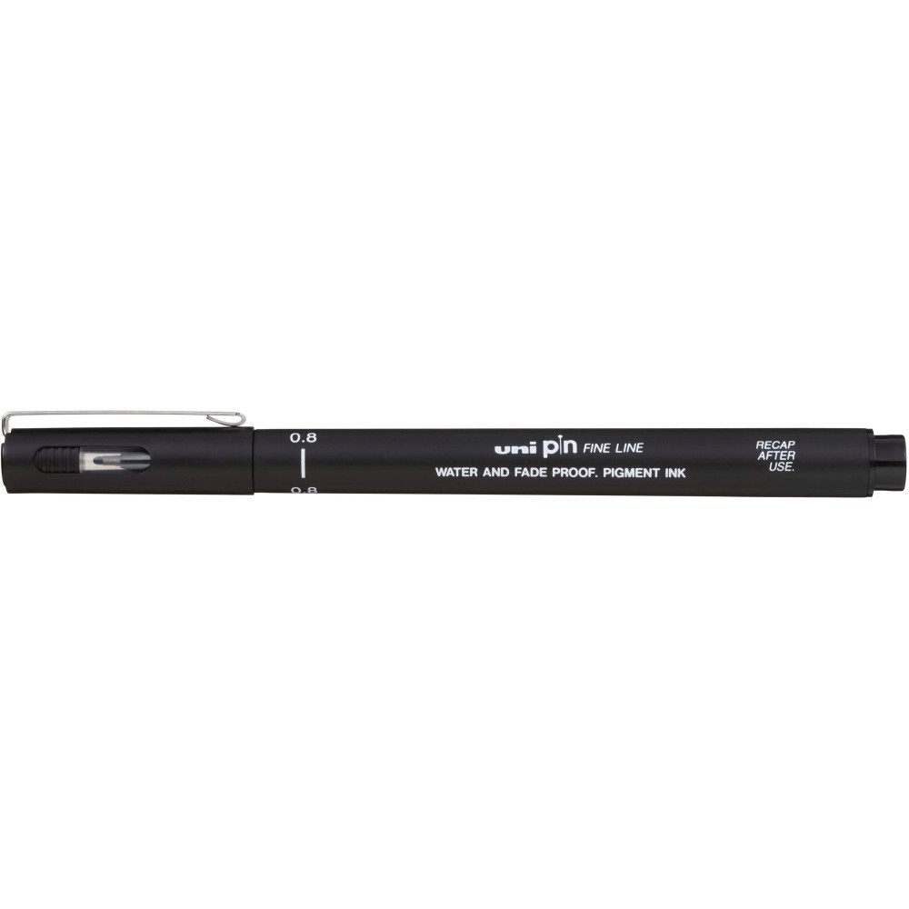 UNI PIN 200 FINE LINER PEN 0.8mm Black
