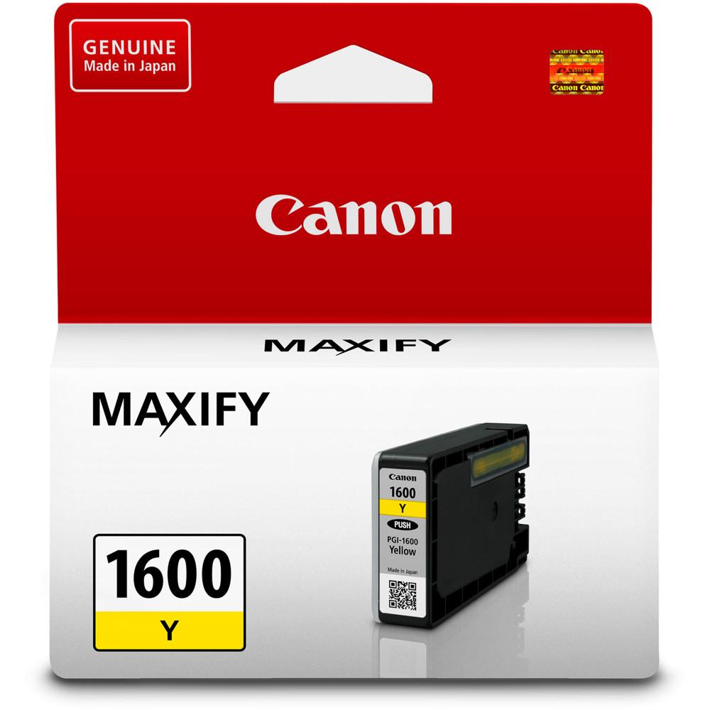 CANON PGI1600Y YELLOW INK TANK 300 Pages