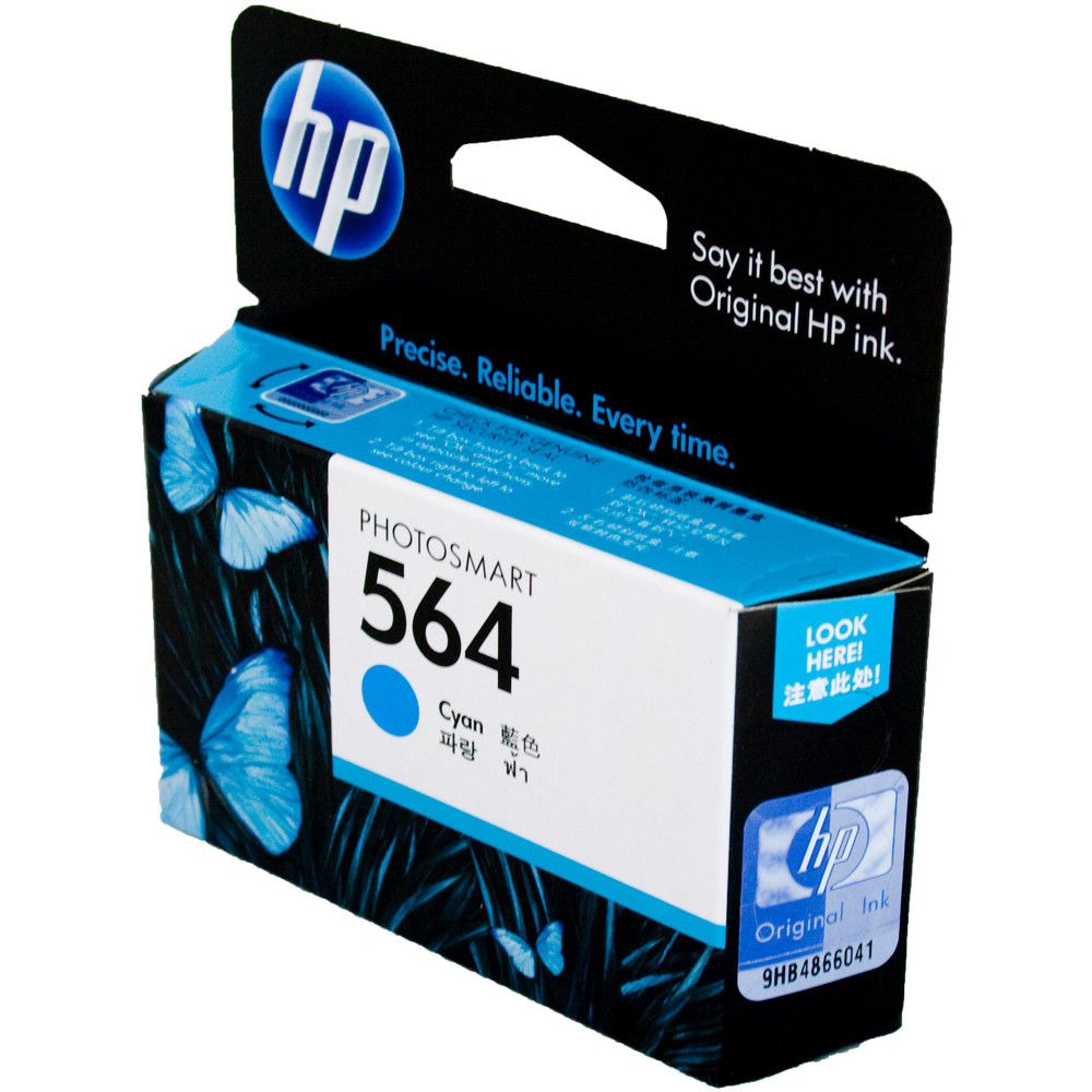 HP #564 INKJET CARTRIDGE CB318WA, Cyan