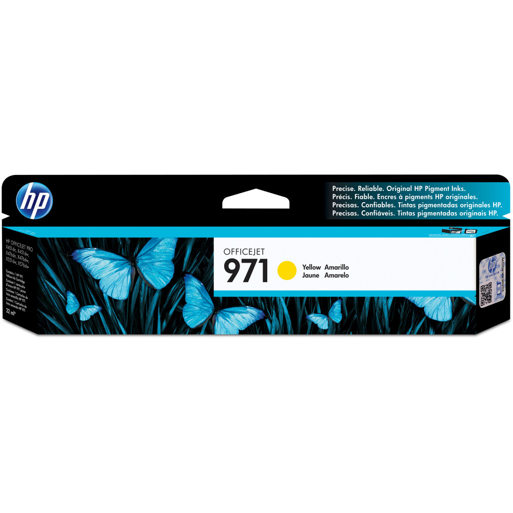 HP971 OFFICEJET INK CARTRIDGE Yellow