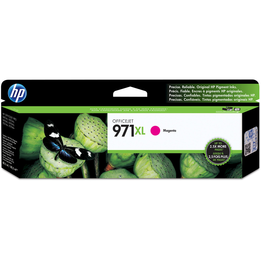 HP971XL OFFICEJET CARTRIDGE Magenta Ink