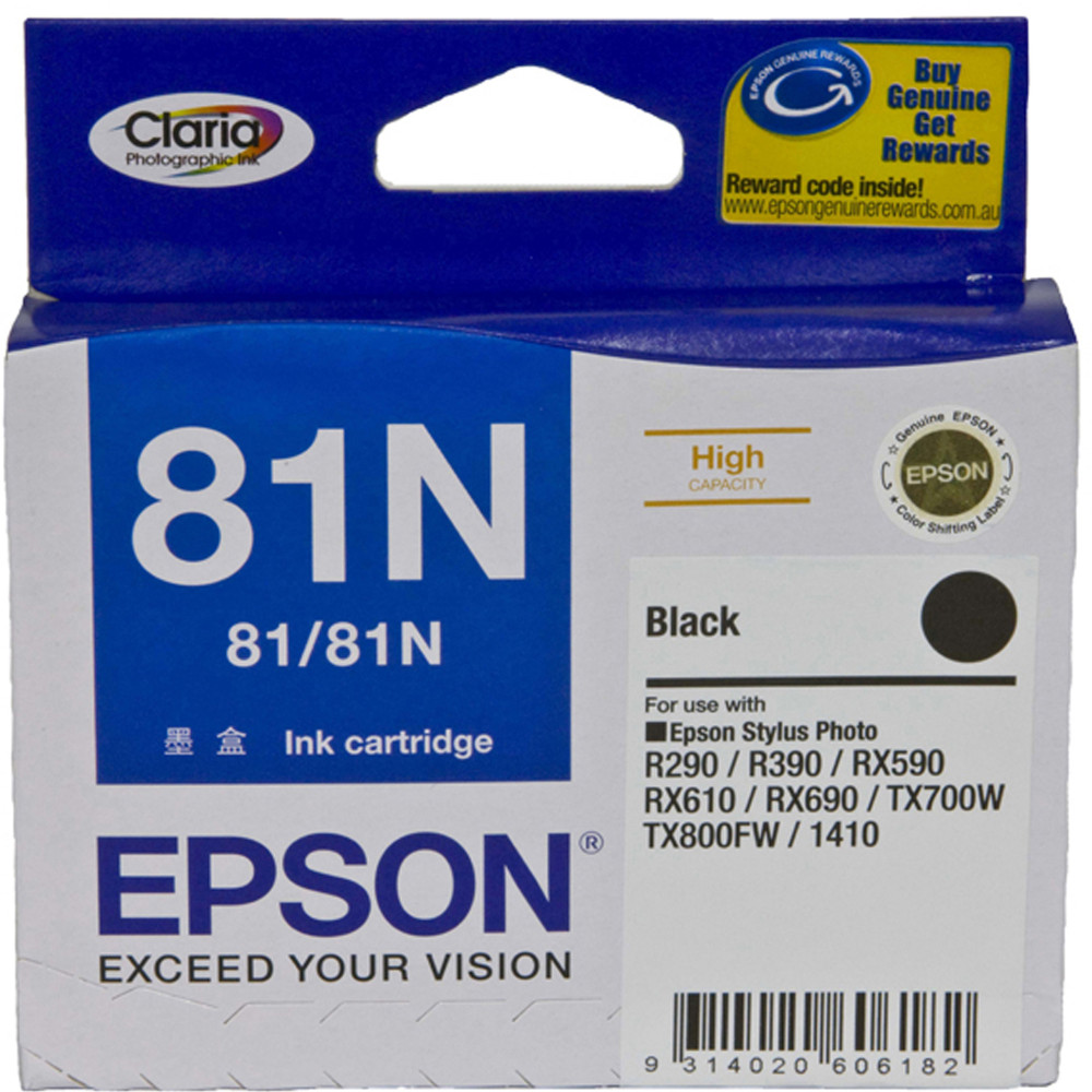 EPSON C13T111192 INK CARTRIDGE Hi Capacity Black