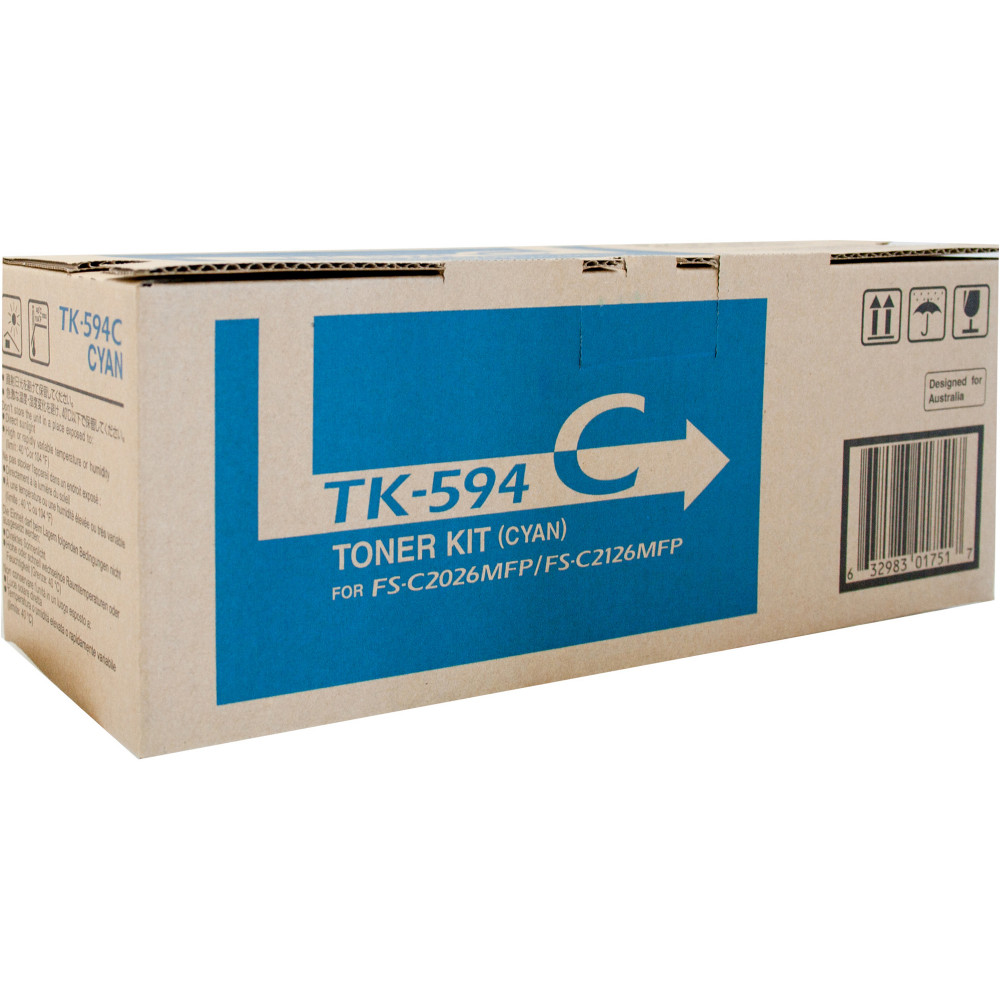 KYOCERA TK594C TONER CARTRIDGE Cyan
