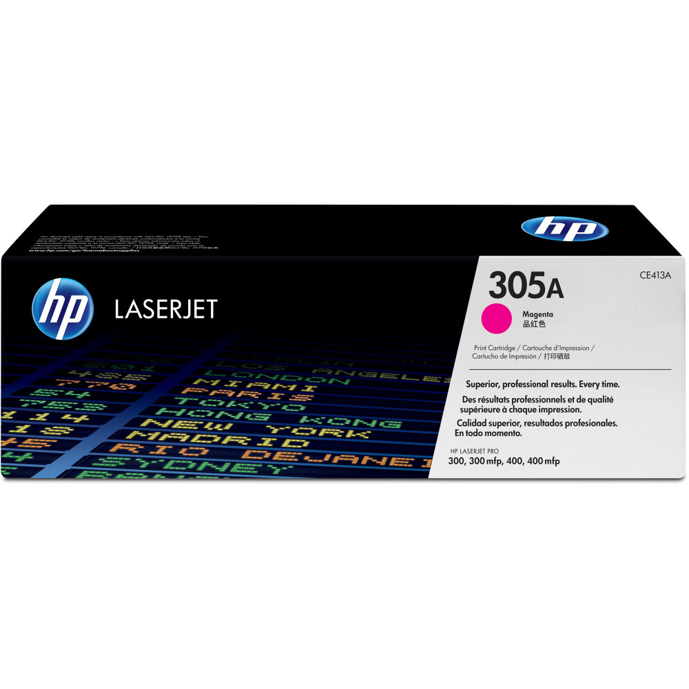 HP CE413A MAGENTA TONER CART 2.6K Pages