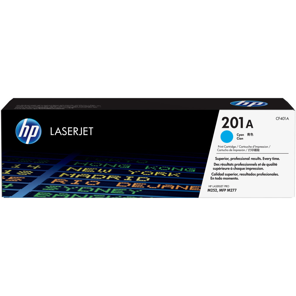 HP 201A TONER CARTRIDGE Cyan 1,400 pages