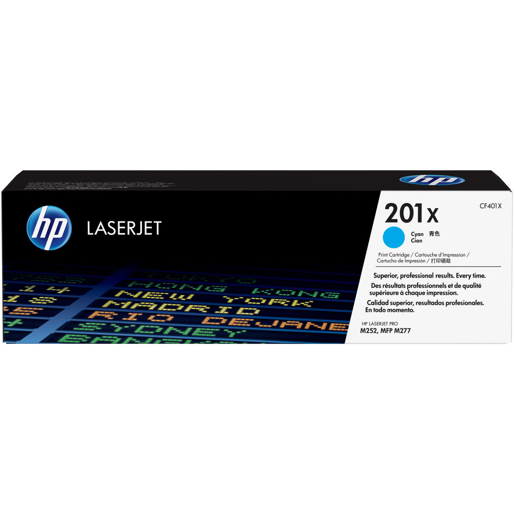 HP 201X TONER CARTRIDGE Cyan 2,300 pages