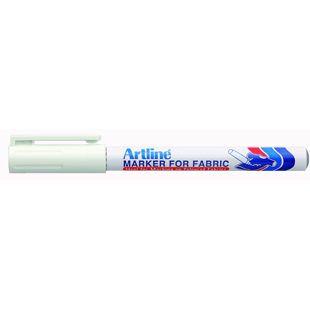 ARTLINE 750 LAUNDRY MARKER 1.2mm White Ink Available in 12's