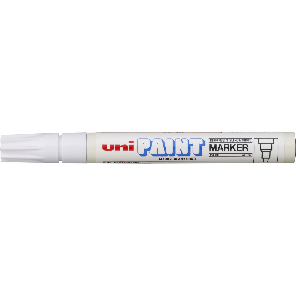 UNIBALL PAINT MARKER Med 2.8mm White