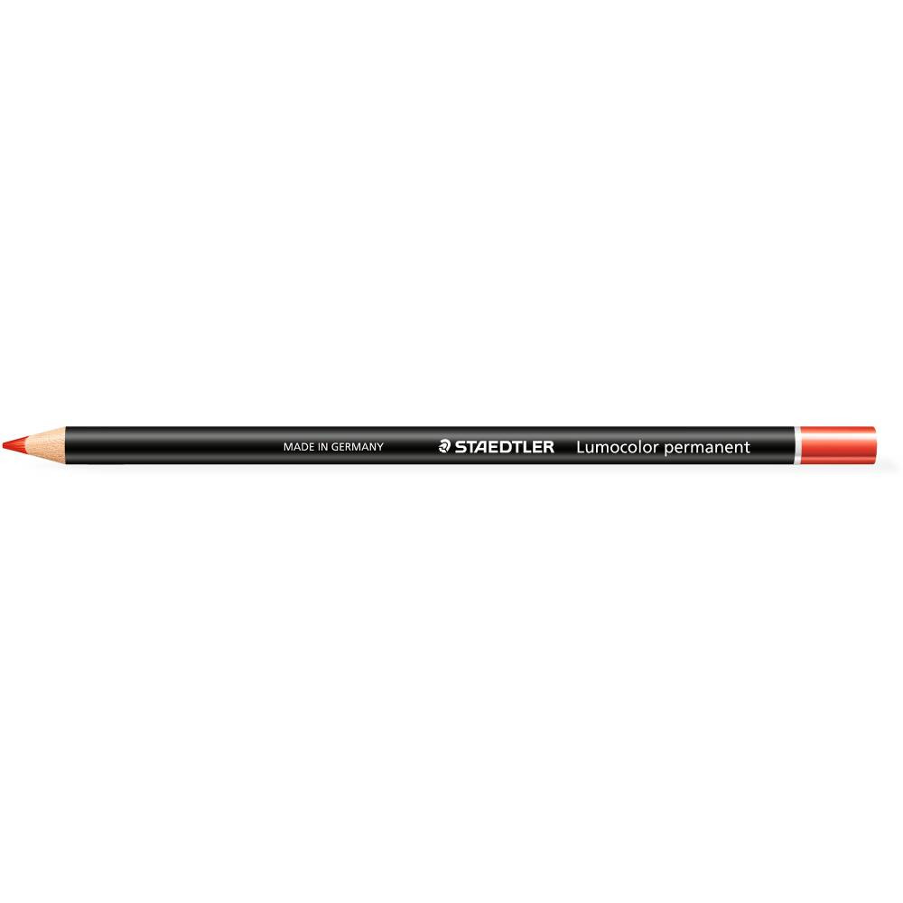 STAEDTLER GLASOCHROM MARKER Lumocolour Perm Red