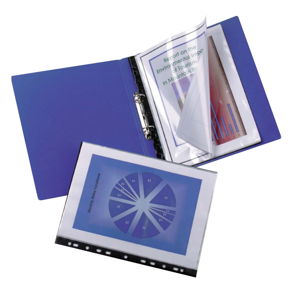 MARBIG BINDERMATE DISPLAY BOOK A4 20 Pocket Clear