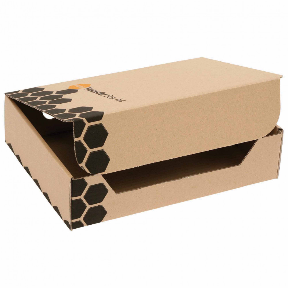 MARBIG ENVIRO TRANSFER BOX A4 Brown - PACK OF 5