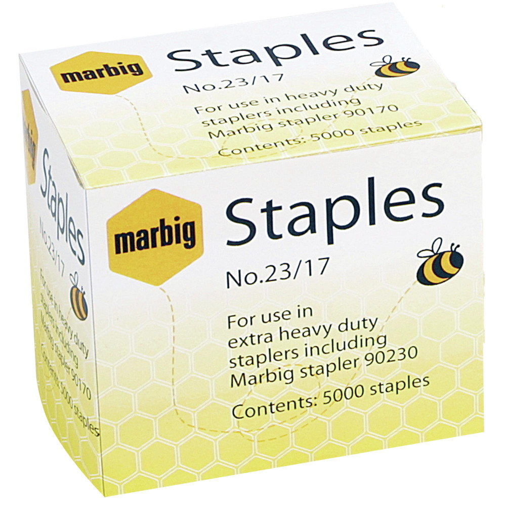 MARBIG HEAVY DUTY STAPLES No.23/17 Suits 90170