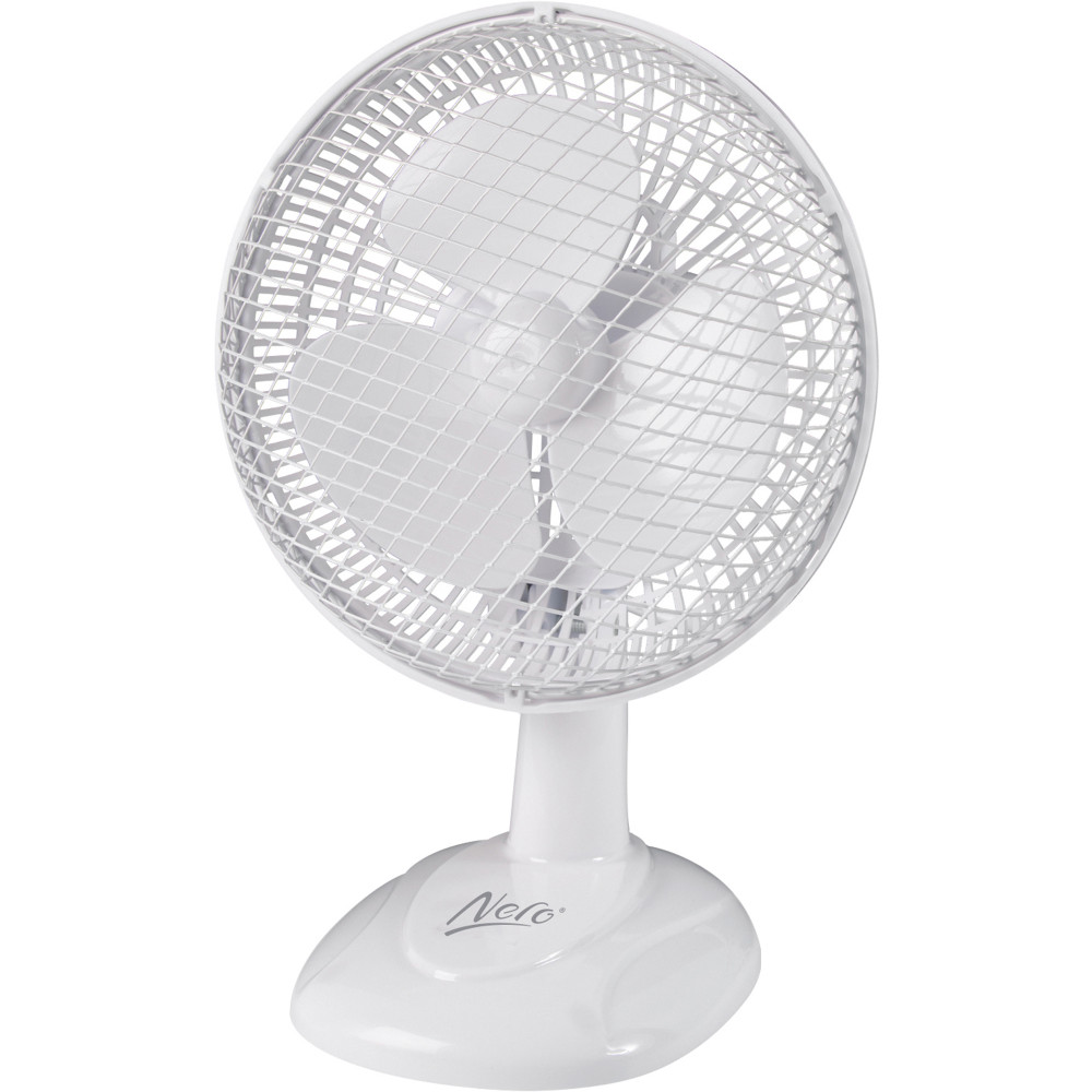 NERO DESK FAN 15cm White