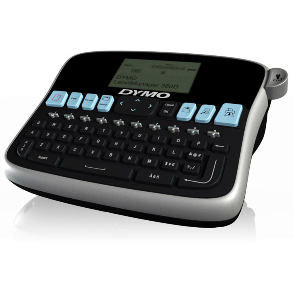 DYMO 360D LABELMANAGER D1 Label 6,9,12,19mm. Lith-ion