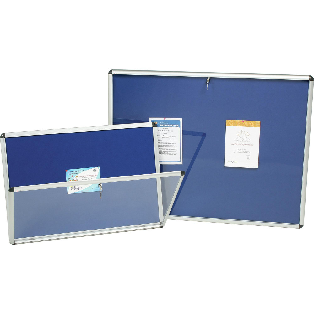 NOBO INTERNAL NOTICE BOARDS A0 1265x965mm Blue