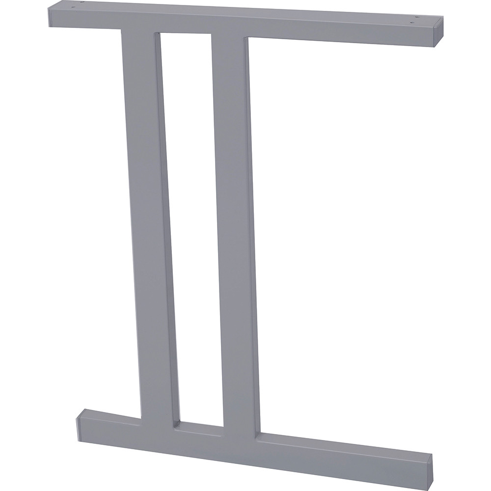 RAPID SCREEN ACCESSORIES C Leg H705xd550mm Silver Set of 2 