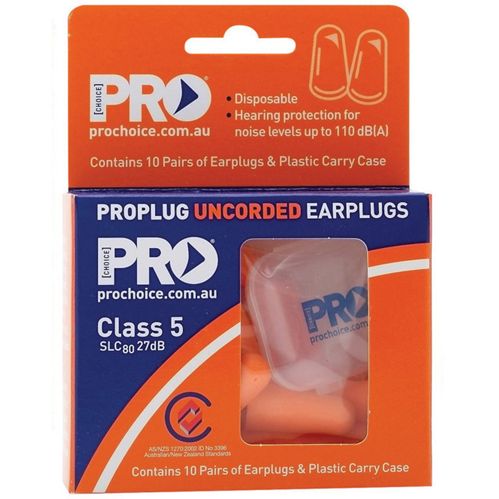 PROPLUG EPOU UNCORDED EARPLUGS 110dB Disposable Class5,200Pairs