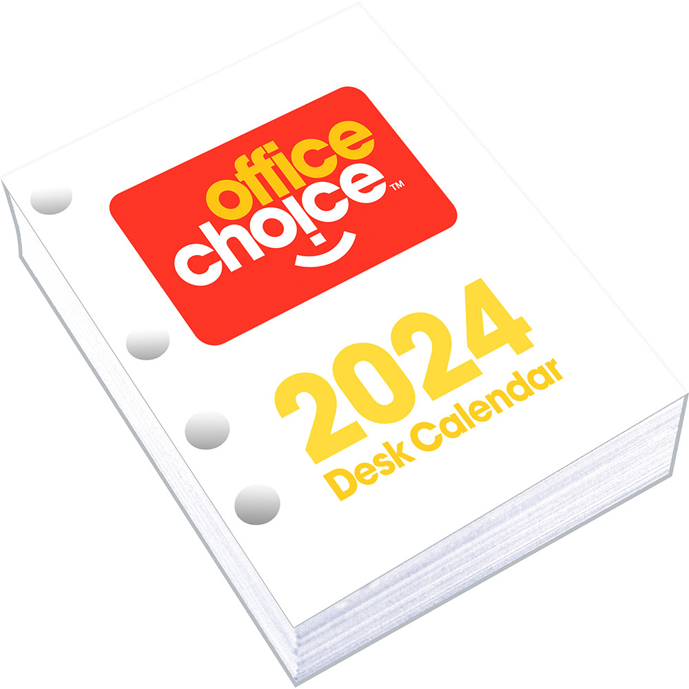 OFFICE CHOICE DESK CALENDAR Refills Side Opening 100x75mm