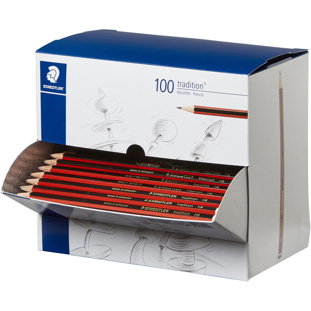 STAEDTLER 110 TRADITION PENCIL HB Dispenser Pack 100