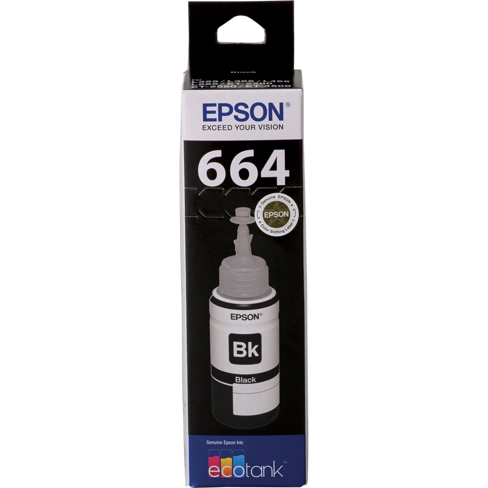 EPSON T664 ECOTANK INK BOTTLE Black