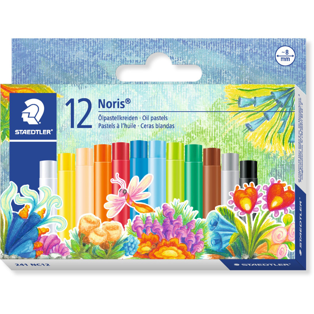 Noris Club Oil Pastels Assorted Pack of 12