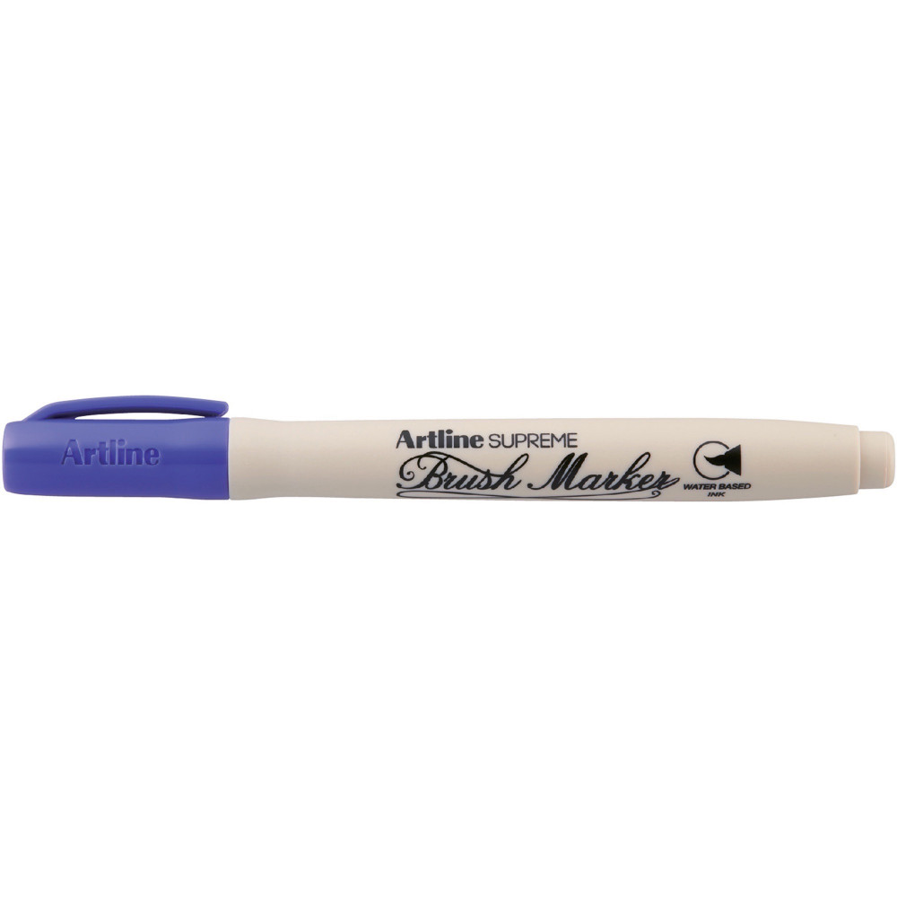Artline Supreme Brush Marker Purple 