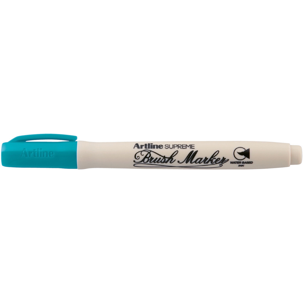 Artline Supreme Brush Marker Turquoise 