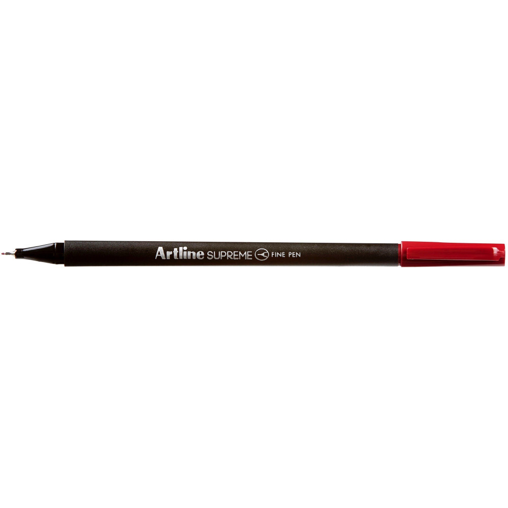 Artline Supreme 0.4mm Fineliner Dark Red 