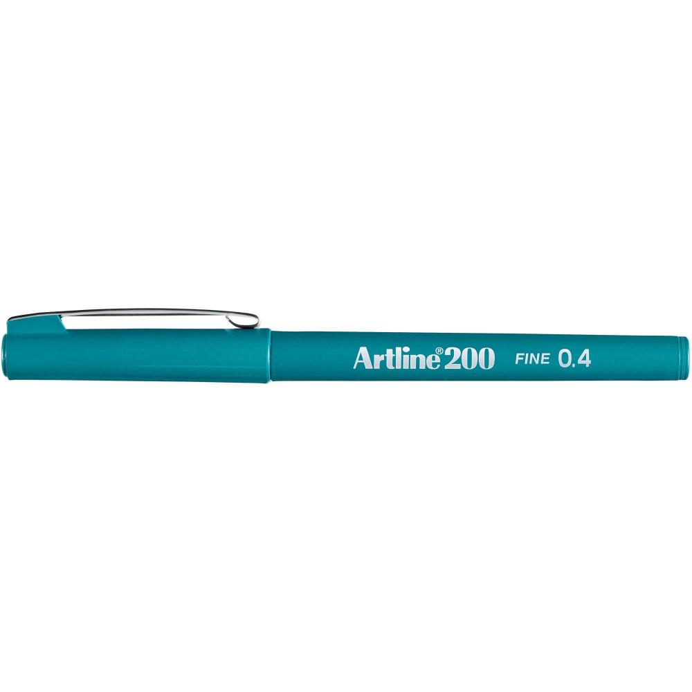 Artline 200 0.4mm Fineliner Pen Dark Green BX12