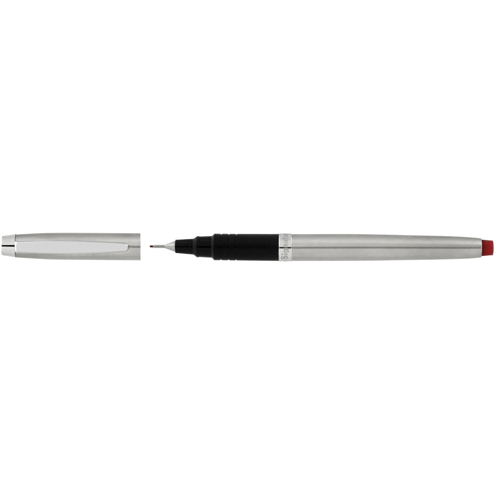 ARTLINE SIGNATURE SILVER Fineliner Pen Red Ink
