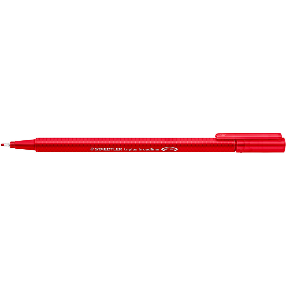 STAEDTLER TRIPLUS® BROADLINER Pen Red Box of 10