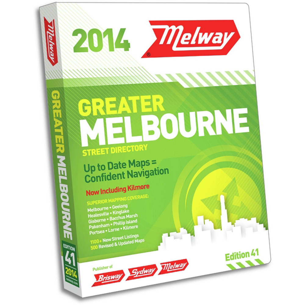 MELWAY STREET DIRECTORY VIC Edition 41 (2014)