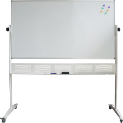 RAPIDLINE MOBILE WHITEBOARD 1500mm W x 1200mm H x 15mm T White