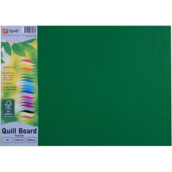 Quill Board 210GSM A3 Emerald Pack 25